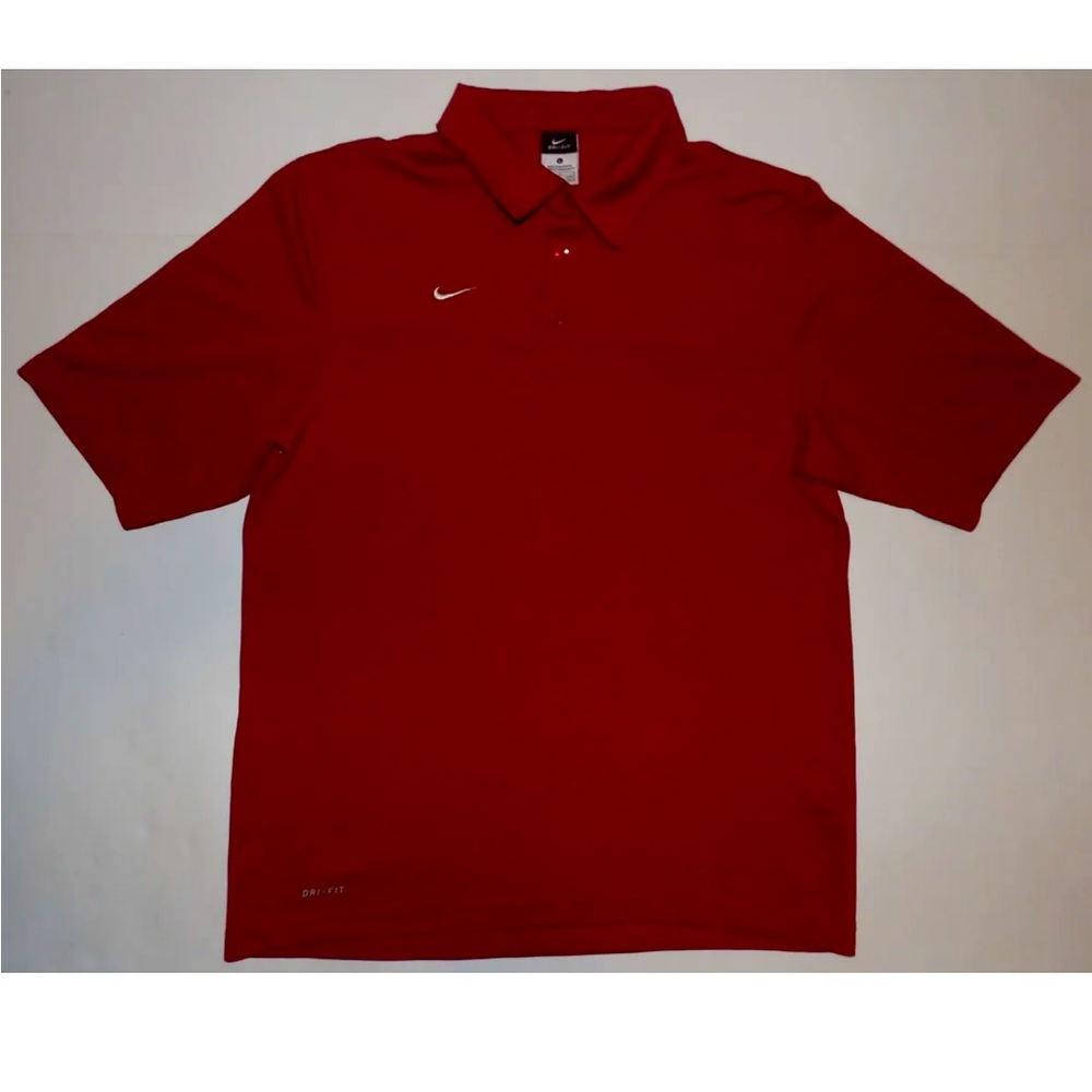 Nike Dri Fit Men's Shirt Red Size ( L )